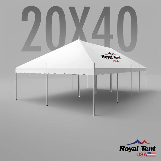 Classic Pole Tent 20x40ft (6x12m)