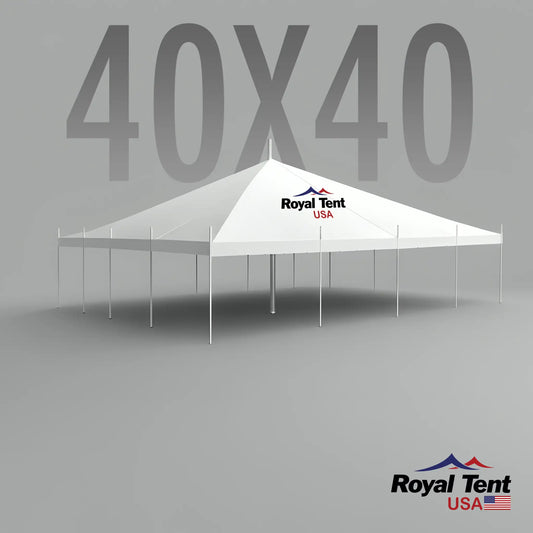 Classic Pole Tent 40x40ft (12x12m)