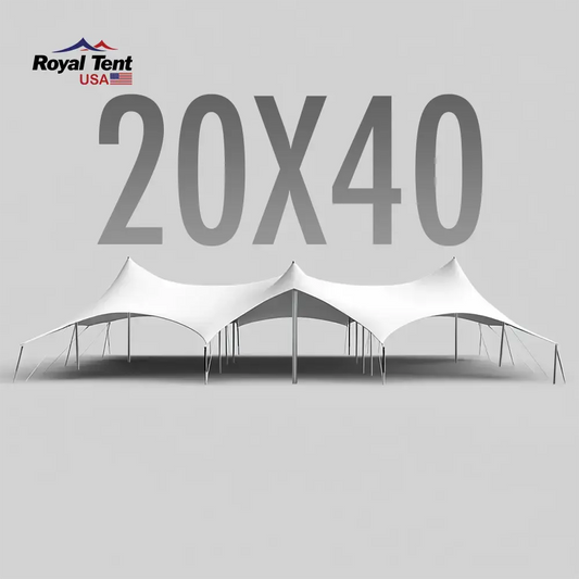 Stretch Tent 20x40ft (6x12m)