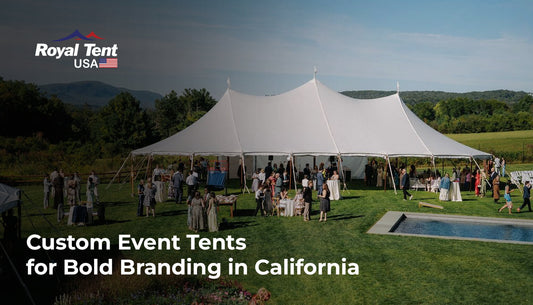 Custom event tents: your brand’s next big statement in California