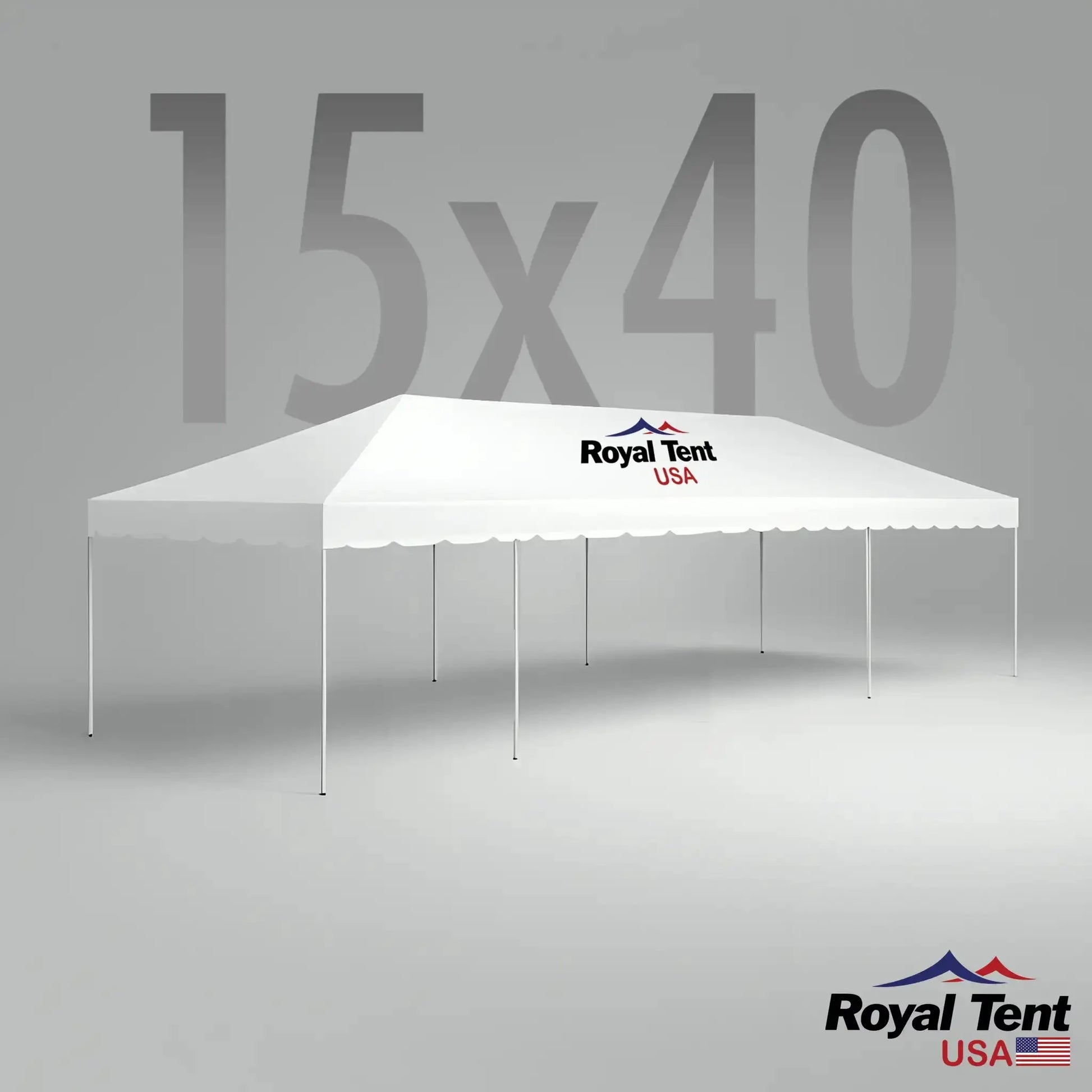 tent usa West Coast Frame Tent 15x40 | 1-Piece Top