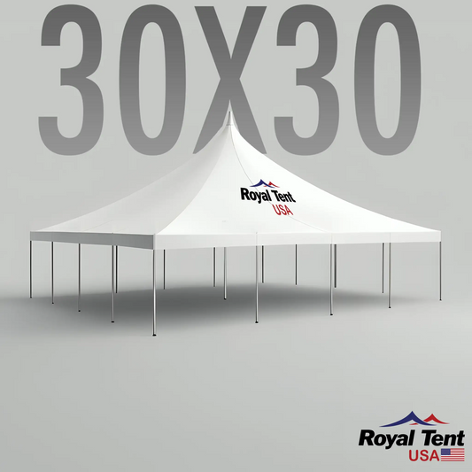 High Peak Pole Tent 30x30ft (9x9m) MONTHLY DEAL