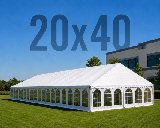 20' x 40' Sectional Frame Tent