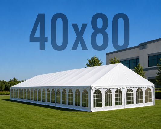 40' x 80' Sectional Frame Tent