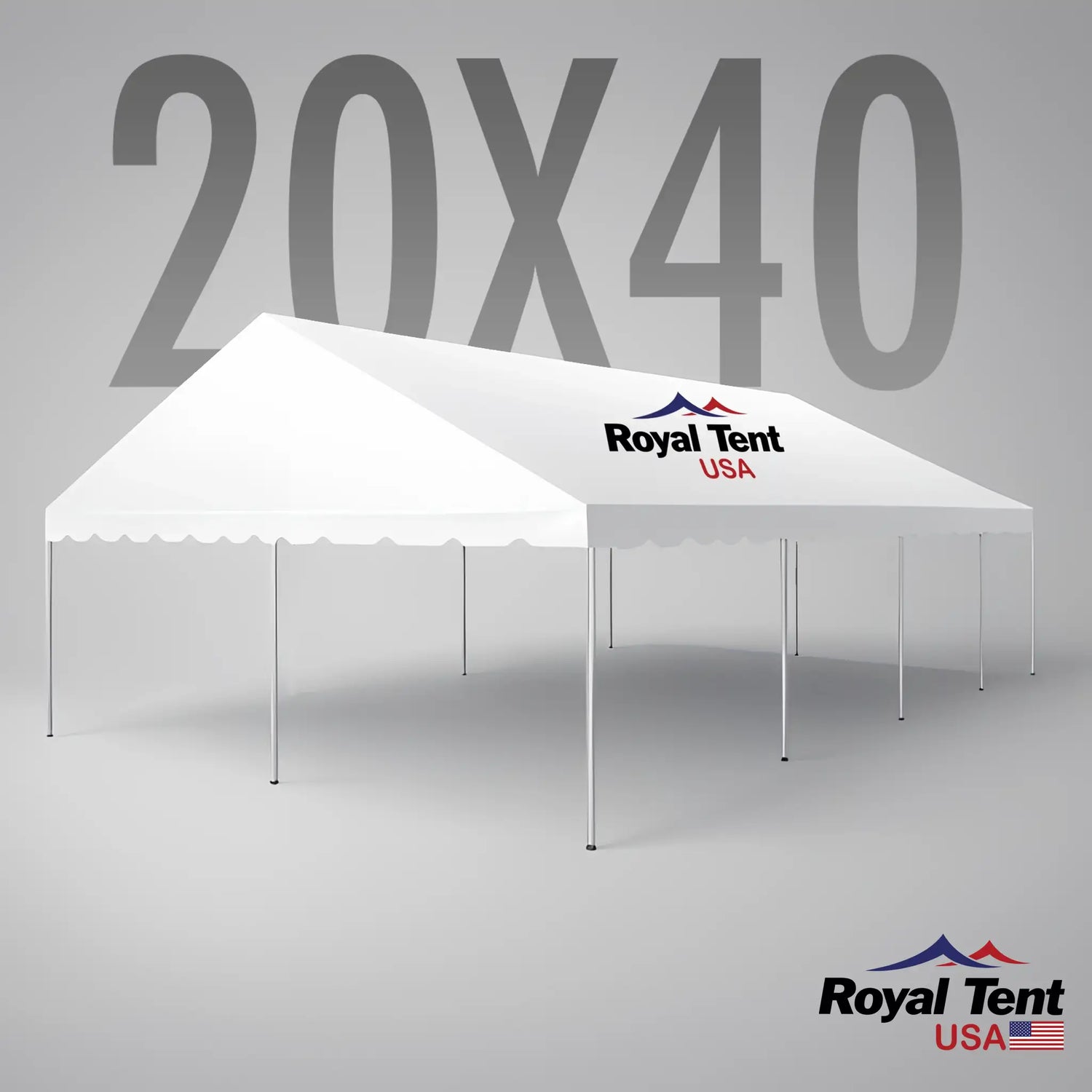 A-Frame Tent 20ftx40ft (Gable Canopy)